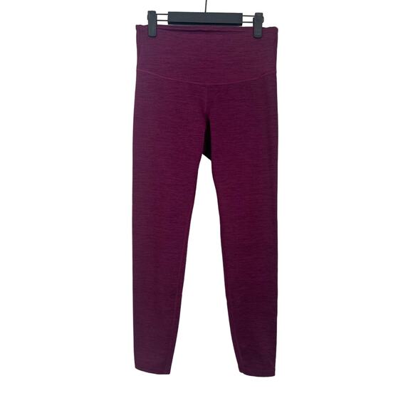 Old Navy Active Go Dry Fitted Women's Leggings Burgundy Sz M - Picture 2 of 8